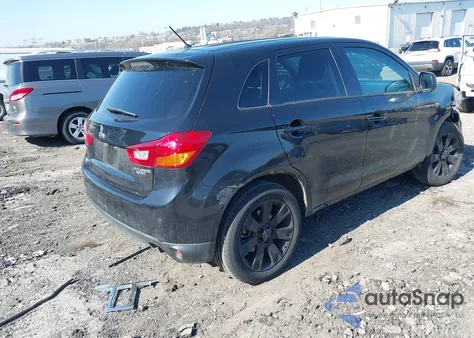 2015 Mitsubishi Outlander Sport Es from USA, damaged, VIN 4A4AP3AU0FE001494